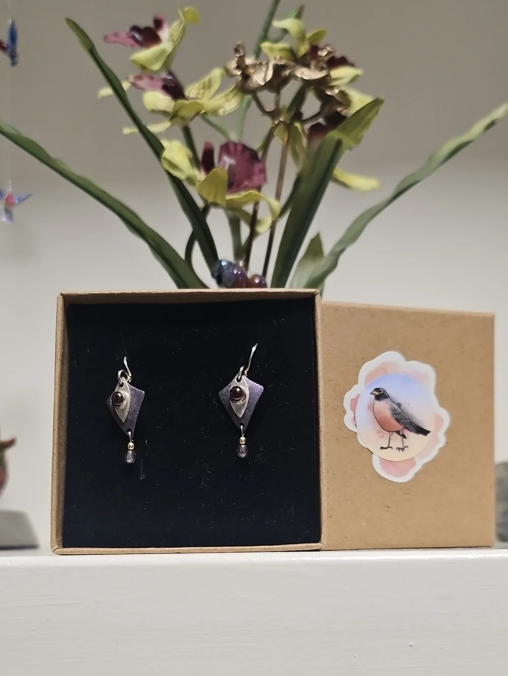 Holly Yashi Dainty amethyst earrings